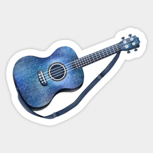 Blue guitar Sticker